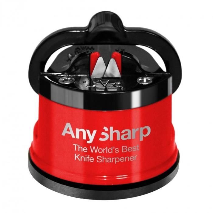 AnySharp - Aiguiseur professionnel Rouge