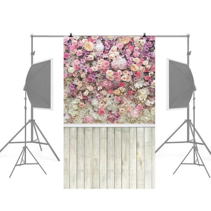Photographie De Grain De Bois Vintage Toile De Fond Nouveau-Né Photo Studio Fond (K-10685)