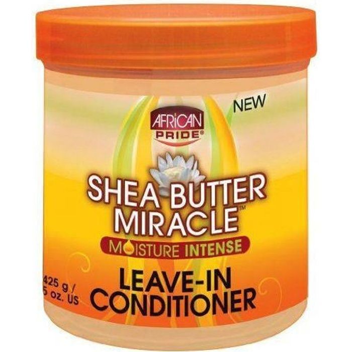 African Pride Beurre de Karité Miracle Conditionneur 15oz.