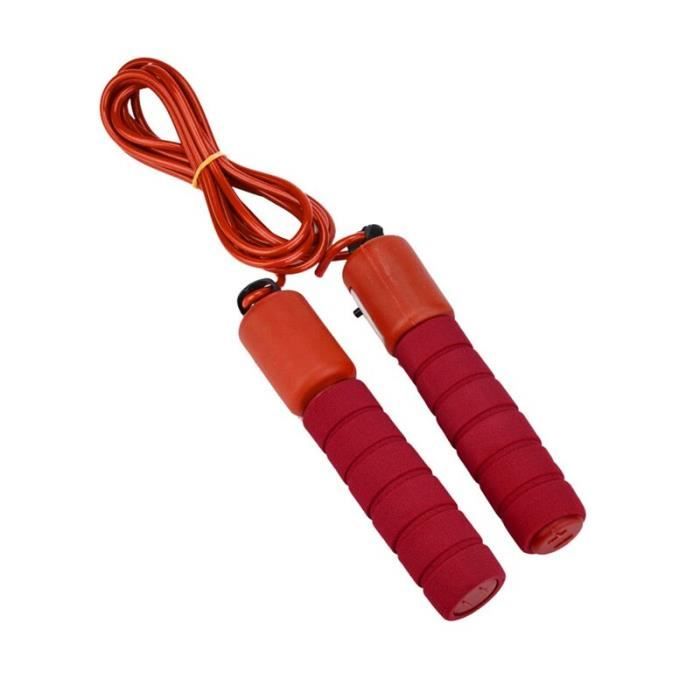 Accessoires Fitness - Musculation,Enfants enfants corde à sauter sauter sauter corde longueur réglable automatique - Type Red