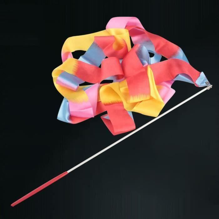 Ruban de gymnastique rythmique pour enfants, ruban d'accessoires de bâton de danse @sueyeuwdi1
