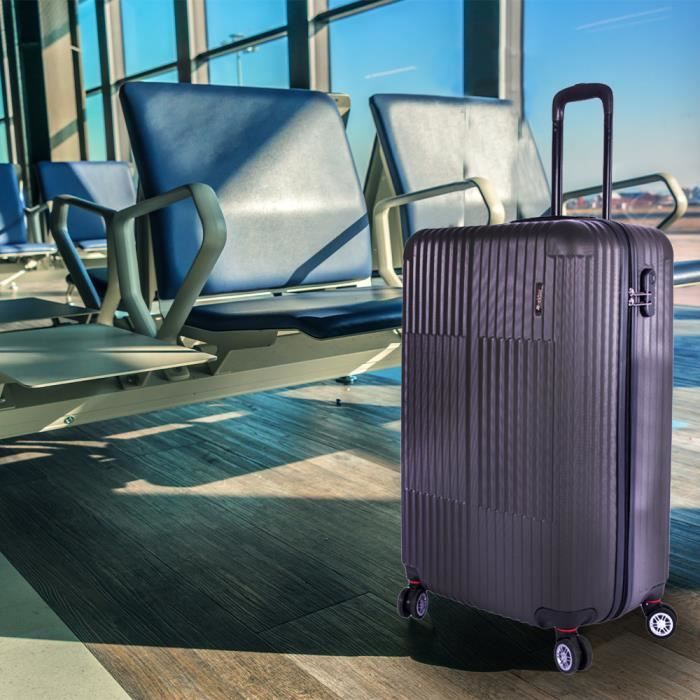 Nektar Bagages à Coque Rigide Charbon de Bois, Bagages à roulettes, Valises rigides, Bagages à Coque Rigide, Bagages ultra-légers