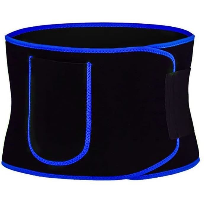 CEINTURE DE FORCE Ceintures de Sudation pour Femmes TailleSerreTaille avec Poche Ceinture de Minceur pour Entraicircneur de S2011