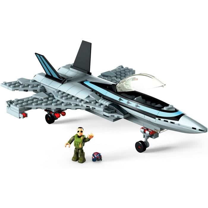 VEHICULE A CONSTRUIRE ENGIN TERRESTRE A CONSTRUIREMega Construx Top Gun Maverick avion Boeing F-A-18 Super Hornet à con185
