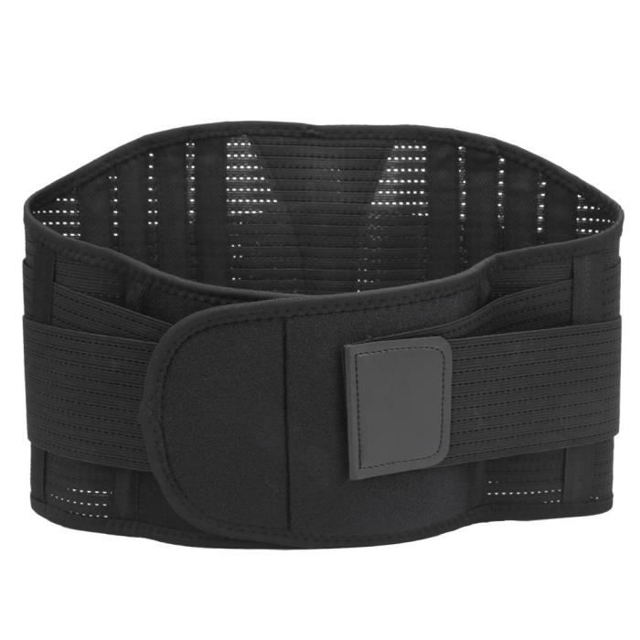YOSOO Support de taille Protecteur de Soutien de Taille Ceinture de Mise en Forme du Corps Chaude Respirante pour Exercice Fitness M