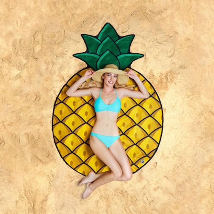 Serviette de Plage Ananas - Cadeau Maestro