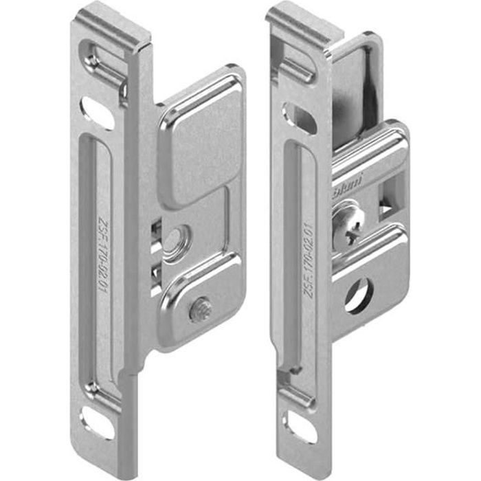 Blum fixation attache façade tiroir à visser ZSF.1700 Metabox gauche et droite cuisine