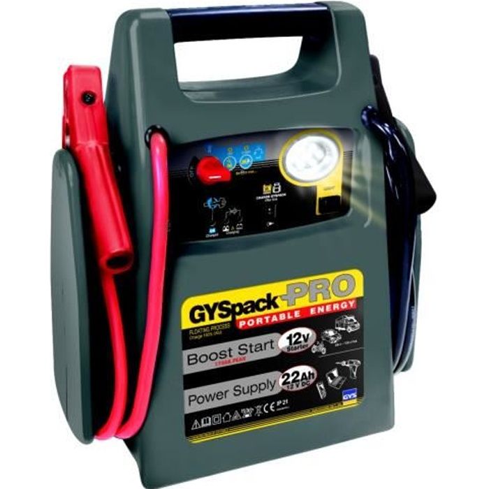 Démarreur Autonome 2en1 12V GYSPACK PRO GY 026155