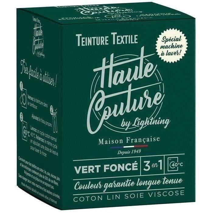 Teinture textile haute couture vert foncé 350g