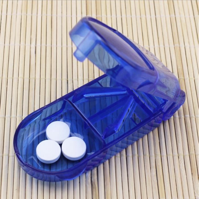 FAMILY® Coupeur - Comprimé avec Boîtier - Partage - Comprimé Bleu .