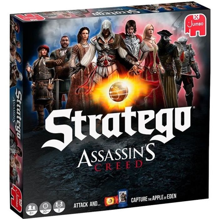 Jumbo jeu de société Old Stratego Assassin's Creed 27 x 4,5 cm