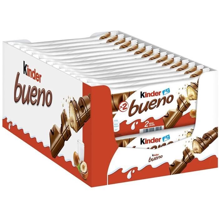 Kinder Bueno - Lot de 30 Barres de 43g