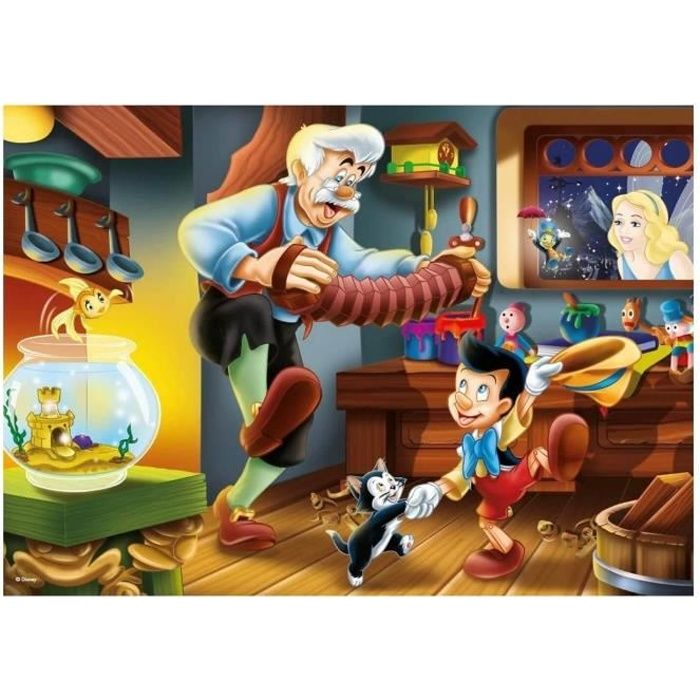 Puzzle 500 pièces : Disney - Pinocchio Coloris Unique