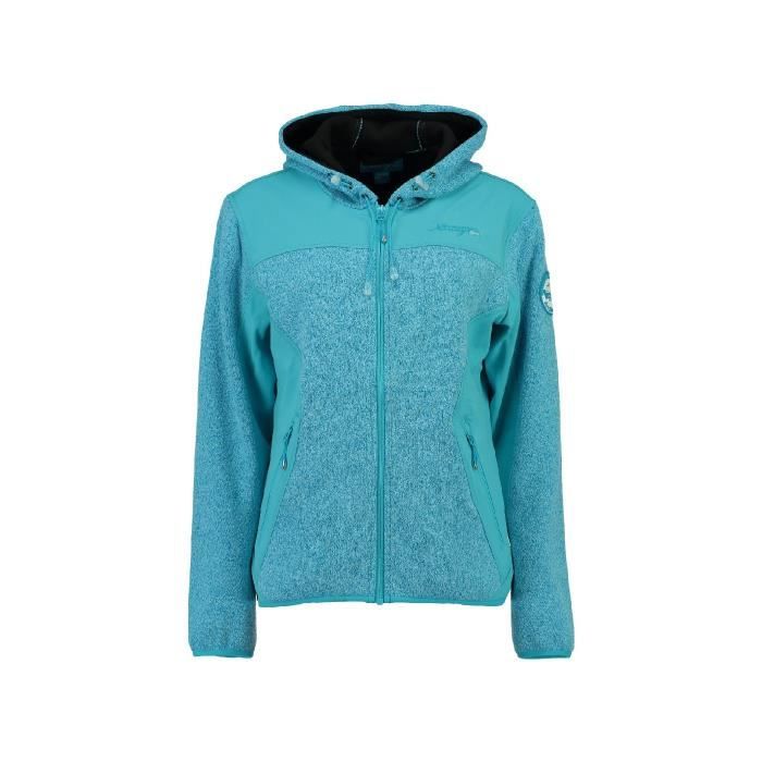 Polaire Femme Geographical Norway Tilleul Turquoise