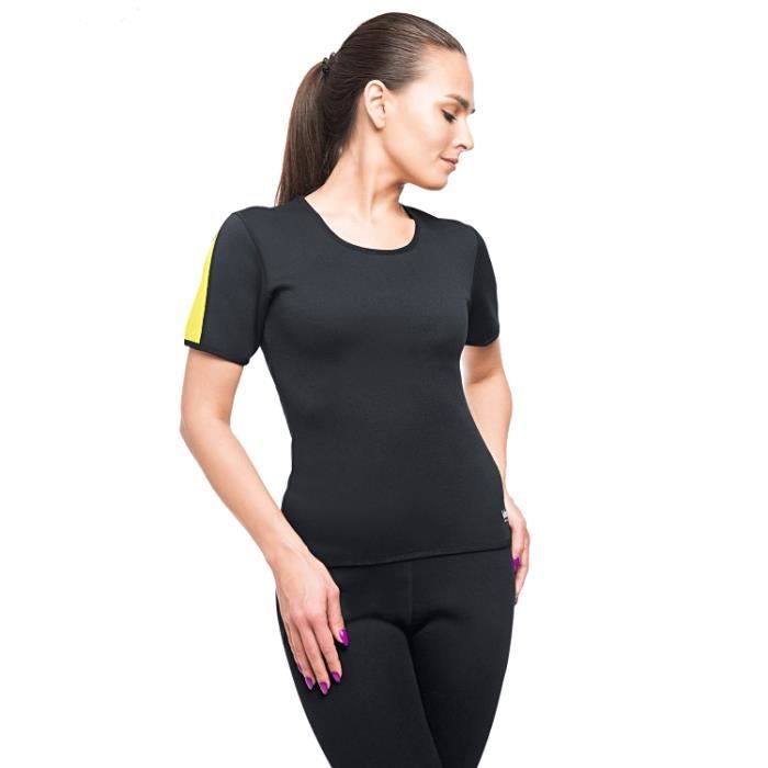 T-shirt de sudation - Haut minceur VeoFit - Transpirer, solidifier et raffermir votre silhouette - Efficace et confortable