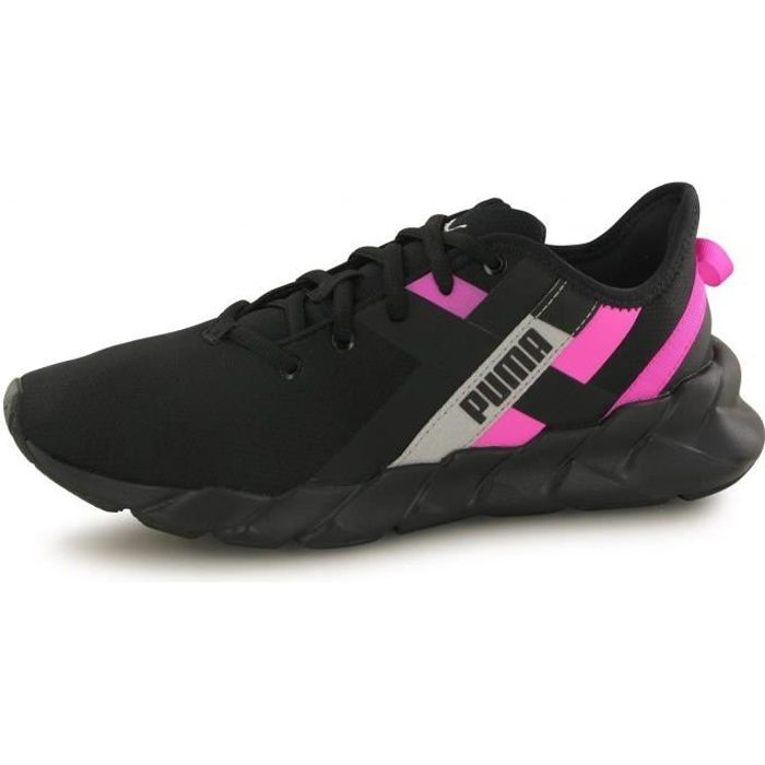 Baskets Puma Weave Xt Twin noir / rose femme