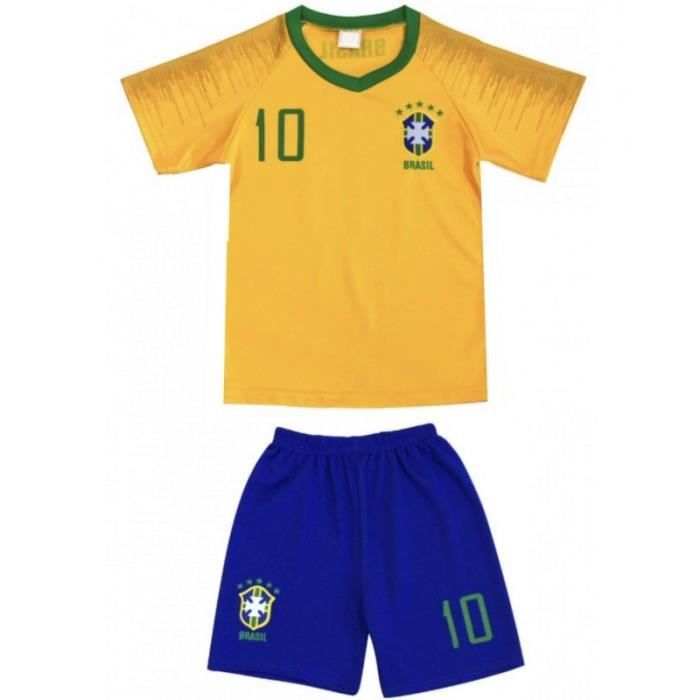 jaune Ensemble de Foot Maillot + Sh