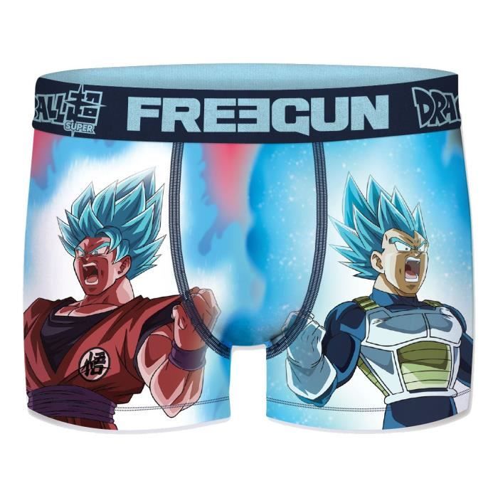 Boxer FREEGUN Enfant CoBranding DRAGONBALL SUPER en Microfibre Lev Act6
