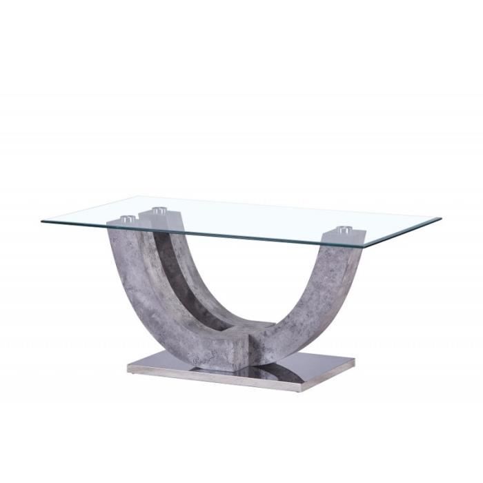 Table Basse Design Beton
