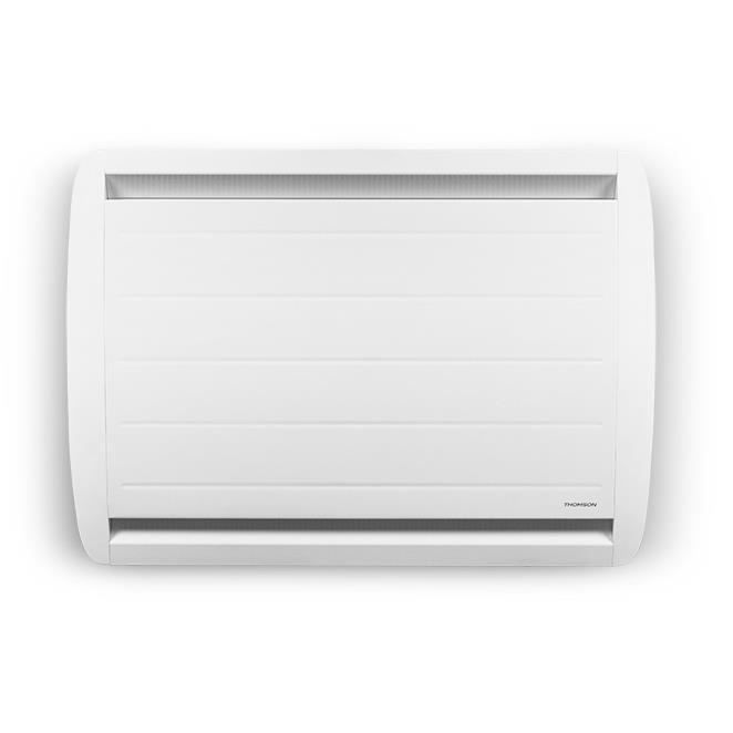 THOMSON - THRFIT1500 - Radiateur connecté - Inertie sèche - 1500 watts - Ecran LCD - 3 modes - Antisalissure - Blanc