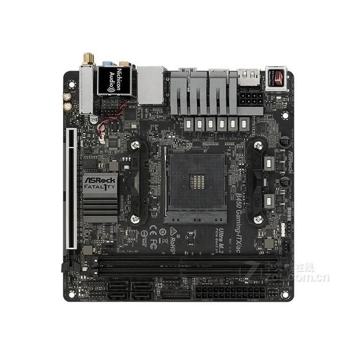 Carte mère ASRock B450 GAMING-ITX/AC AMD B450 Socket AM4 2xDDR4 64GB Mini-ITX - Asrock