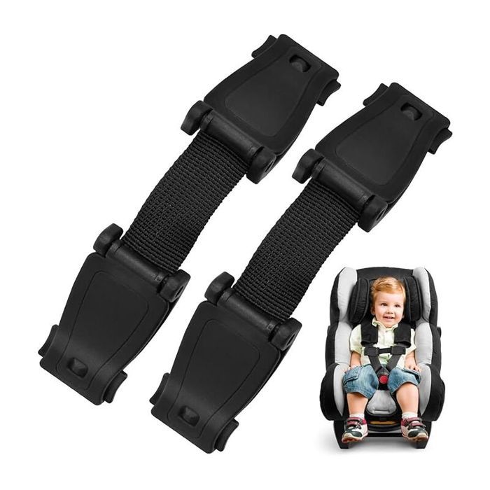 Comparer les prix de Paquet de 2 clips de poitrine pour ceinture de scurit de voiture pour enfants clip de ceinture de scurit de voiture PZCC