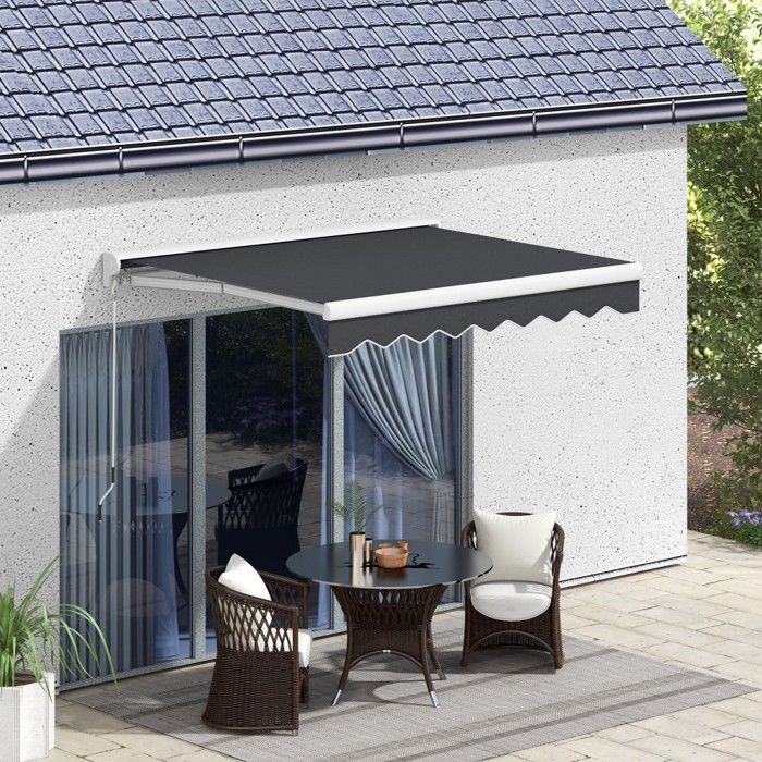 Store - Store Banne Store banne électrique 25x2m gris alu