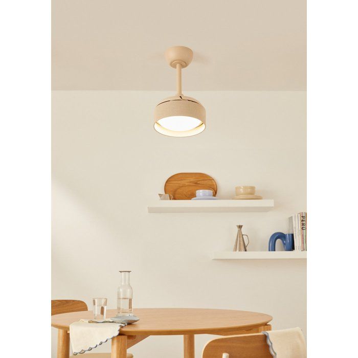 Ventilateur de plafond - Create - Avec lumière - Silencieux - Pales rétractables - LED 3 températures - Create