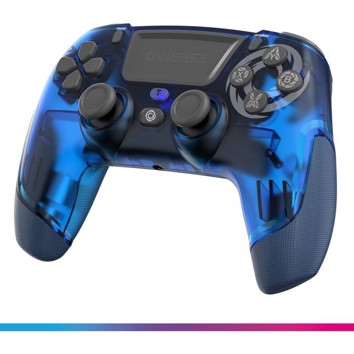 Manette sans fil PS4 Revolt compatible PS4 PS3 PC Android iOS joystick Hall Effect gyroscope 6 axes batterie rechargeable