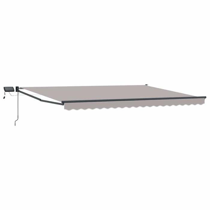 vidaXL Store rétractable manuel avec LEDs et 4 x 2 - vue 8