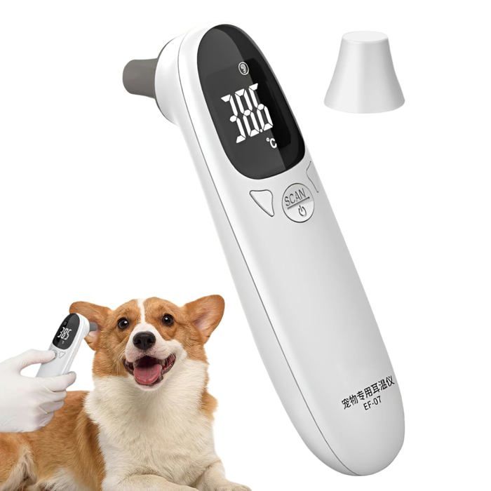 Thermomètre Vétérinaire Numérique - 1 Unité - Plastique ABS - Mesure Auriculaire Rapide - Pour Chien ACCESSOIRES POUR PULVERISATEUR