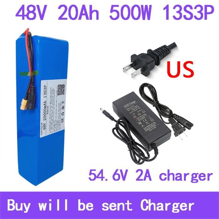 Kit De Vélo Électrique,Batterie Li-ion 48v,14ah,1000/1500w,Avec