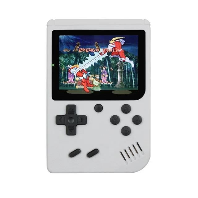 Console de jeux avec 500 jeux Rétro Portable Rechargeable Écran LCD 3  pouces -Jaune - Cdiscount Jeux vidéo