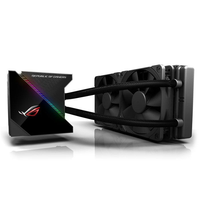 Watercooling – ASUS ROG – Ryujin 240 – 2 ventilateurs – Niveau sonore 297 dB – Compatible LGA1150