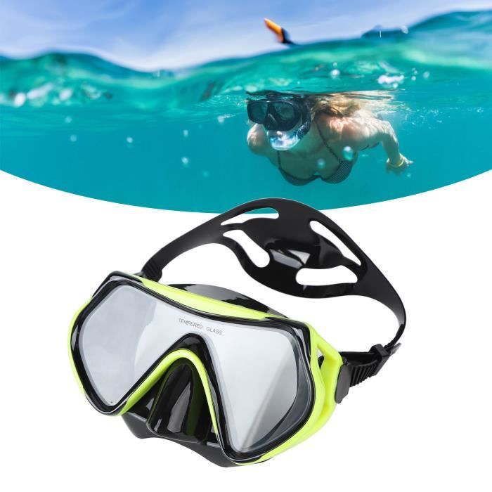 Atyao Lunettes de natation Lunettes de plongee pour adultes en silicone anti buee equipement de natation en plein air noir 11611 Cdiscount Sport