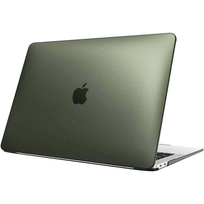 Housse Étui vert pour Macbook Air 13,3 pouces A1369 / A1466