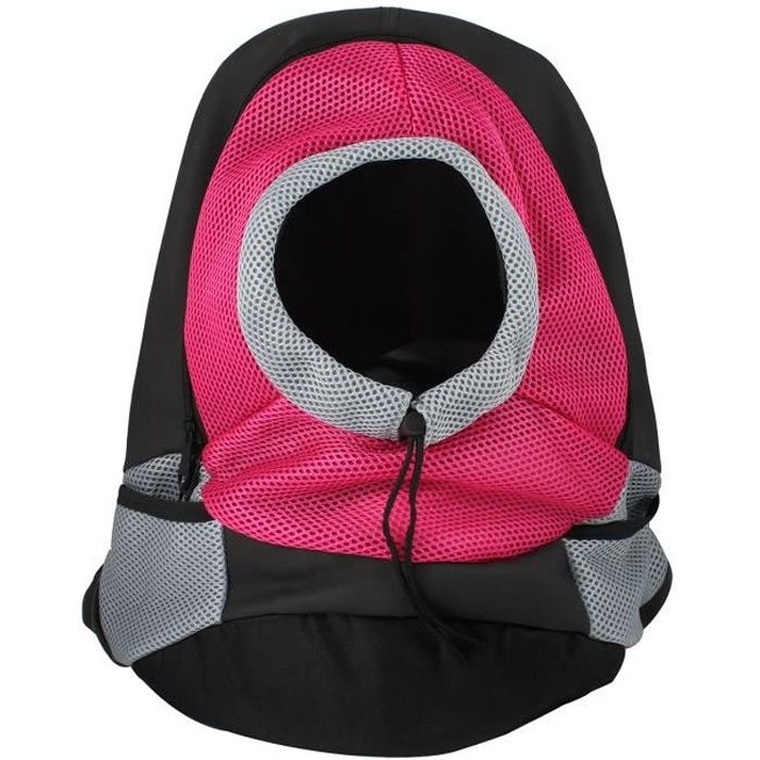 Comparer les prix de Tera® Sac à dos de transport 37x17x40cm pour petit et moyen chien/chat (Rose)