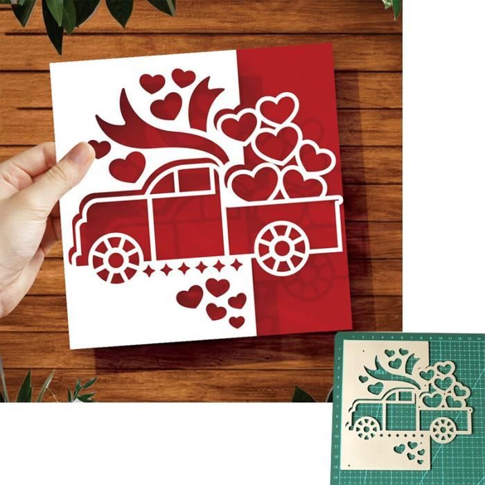 Matrices De Découpe Pour Décoration De Noël, Motif Flocon De