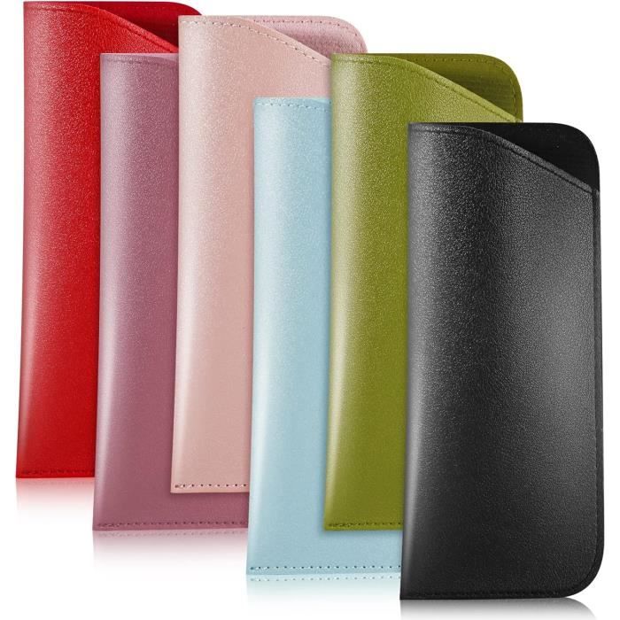 Rouge - Boîte De Rangement Pour Lunettes De Soleil Pour Femmes, étuis à