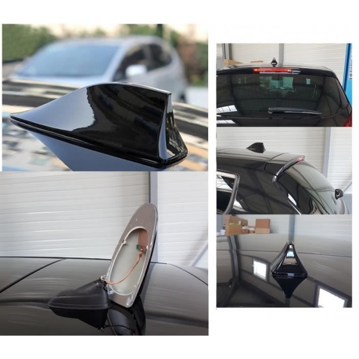 Antenne Aileron Requin Voiture Pour Peugeot 3008 T8 2008-2016 - Antenne Signal Étanché ABS Noir