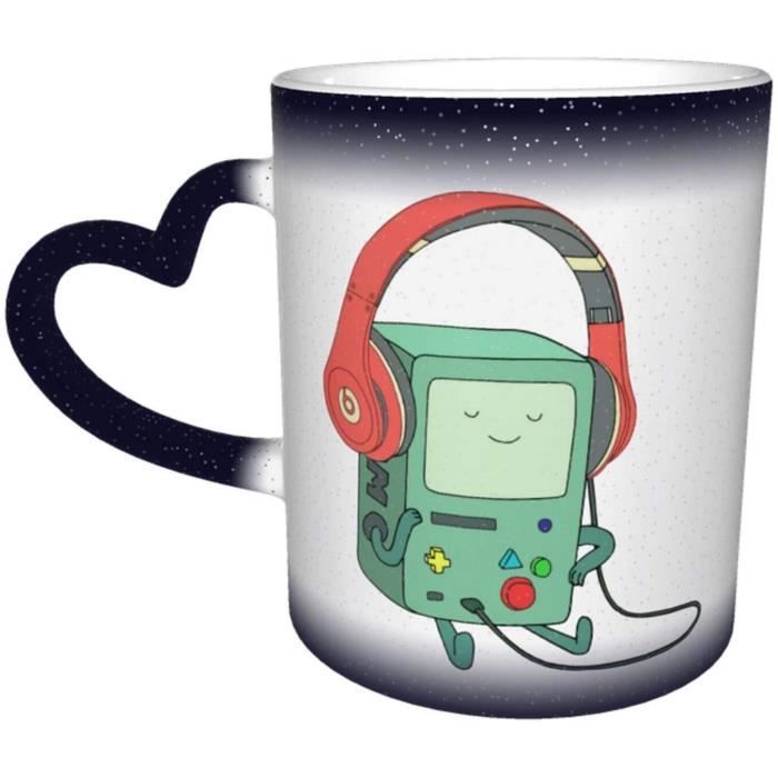 Tasse  caf - ADVENTURE TIME - BMO - Porcelaine - Cramique - Grs -  Cdiscount Puriculture & Eveil bb