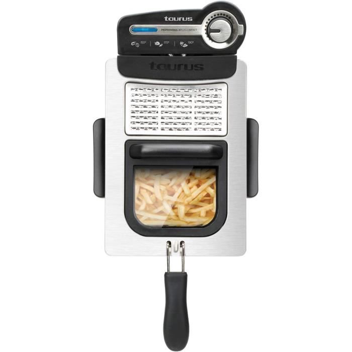 Friteuse Électrique Moulinex Uno 1kg - Compacte, Hublot, Thermostat Réglable - Pour 4 Personnes