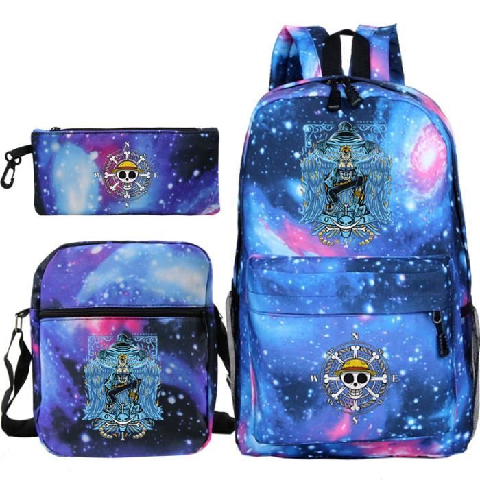 Sac à Dos Scolaire Anime Italian Brain 3D - 40x30x13 Cm, Polyester, Pour Enfants Et Ados