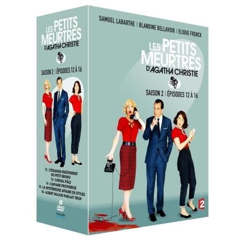 Coffret Les Petits Meurtres D Agatha Christie De 12 A 16 En Dvd Serie Pas Cher Cdiscount