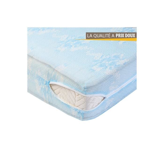 Rénove matelas imperméable - 140 x 200 cm - Molleton - France