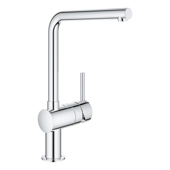 Mitigeur évier Minta Bec L Chrome