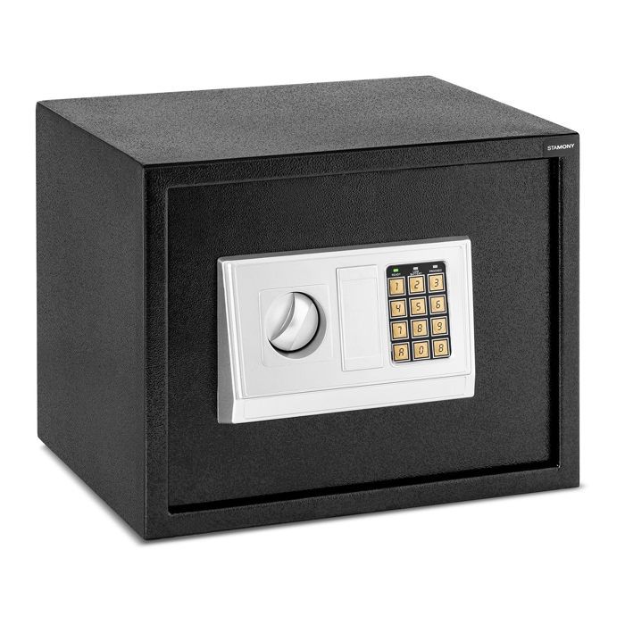 ETE ETMATE Coffre-fort de sécurité en acier avec mot de passe électronique 