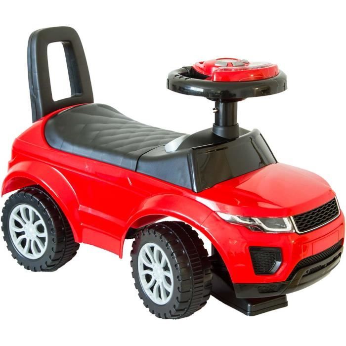 Porteur bébé « voiture rouge » avec musique et lumière, pousseur et  trotteur voiturette enfant - Cdiscount Jeux - Jouets