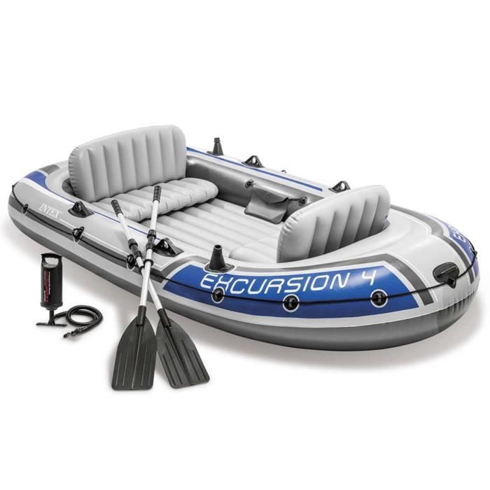 Intex Jeu De Bateau Gonflable Avec Rames Et Pompe 68324np Prix Pas Cher Cdiscount