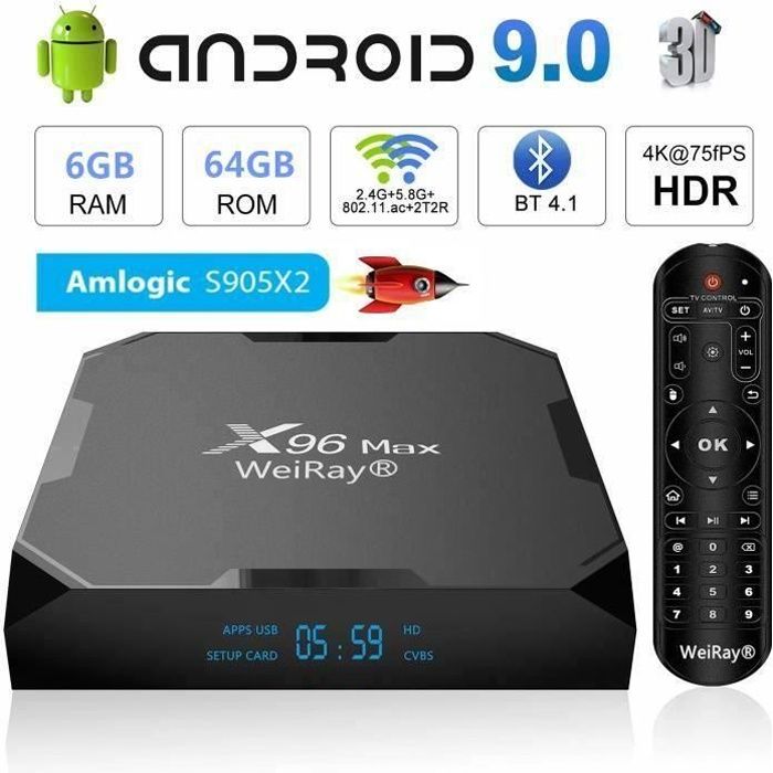 Tv box x96 outlet max